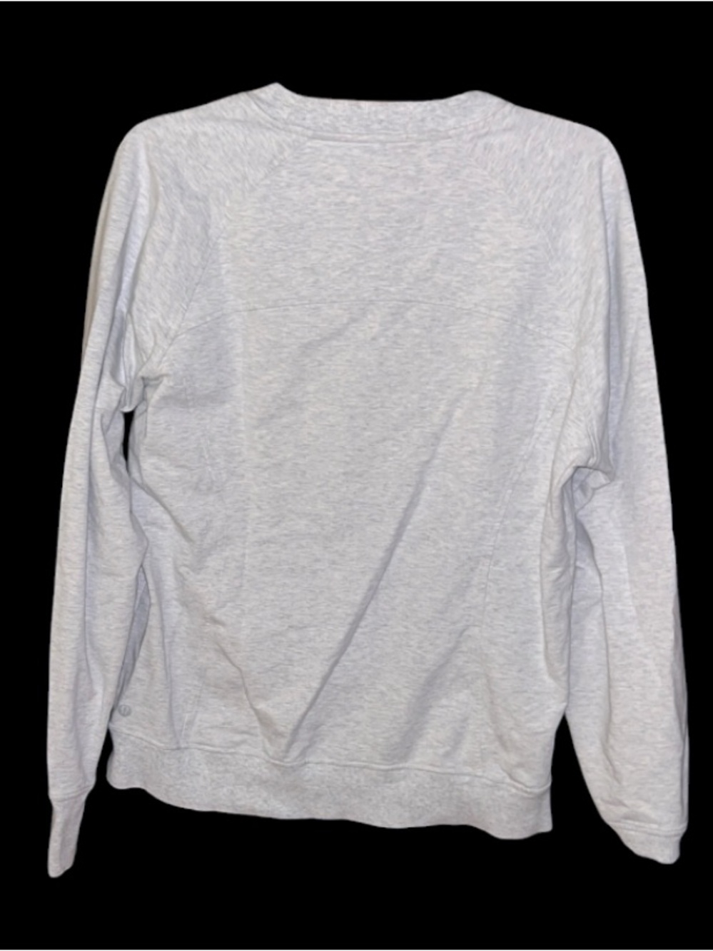 Lululemon Scuba Crew Heathered Core Ultra Light Grey in size 12 - Picture 7 of 9